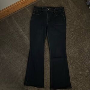 WHBM high rise bootcut jeans